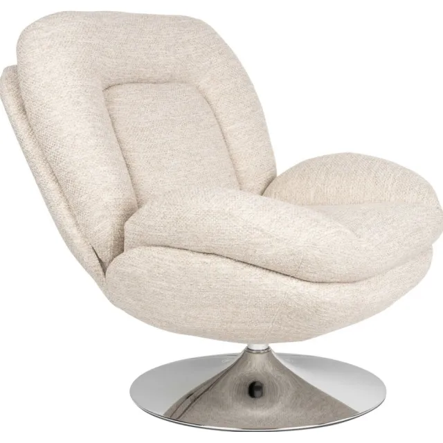 Housecraft Living draaifauteuil Romy Grijs