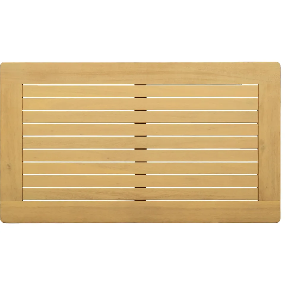 vidaXL Salontafel Licht acacia 70 x 40 x 36 cm Massief Acaciahout bruin, foto 4