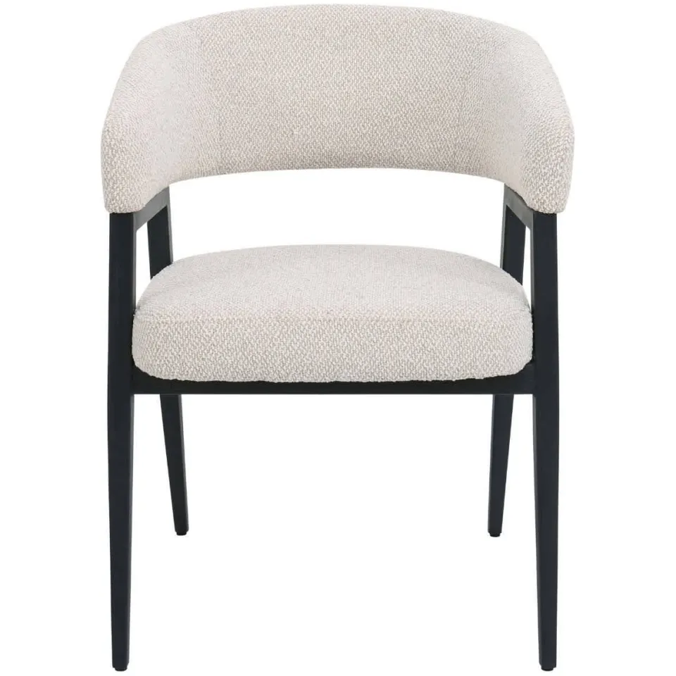 Giga Meubel Fureso eetkamerstoel met armleuningen beige, foto 6