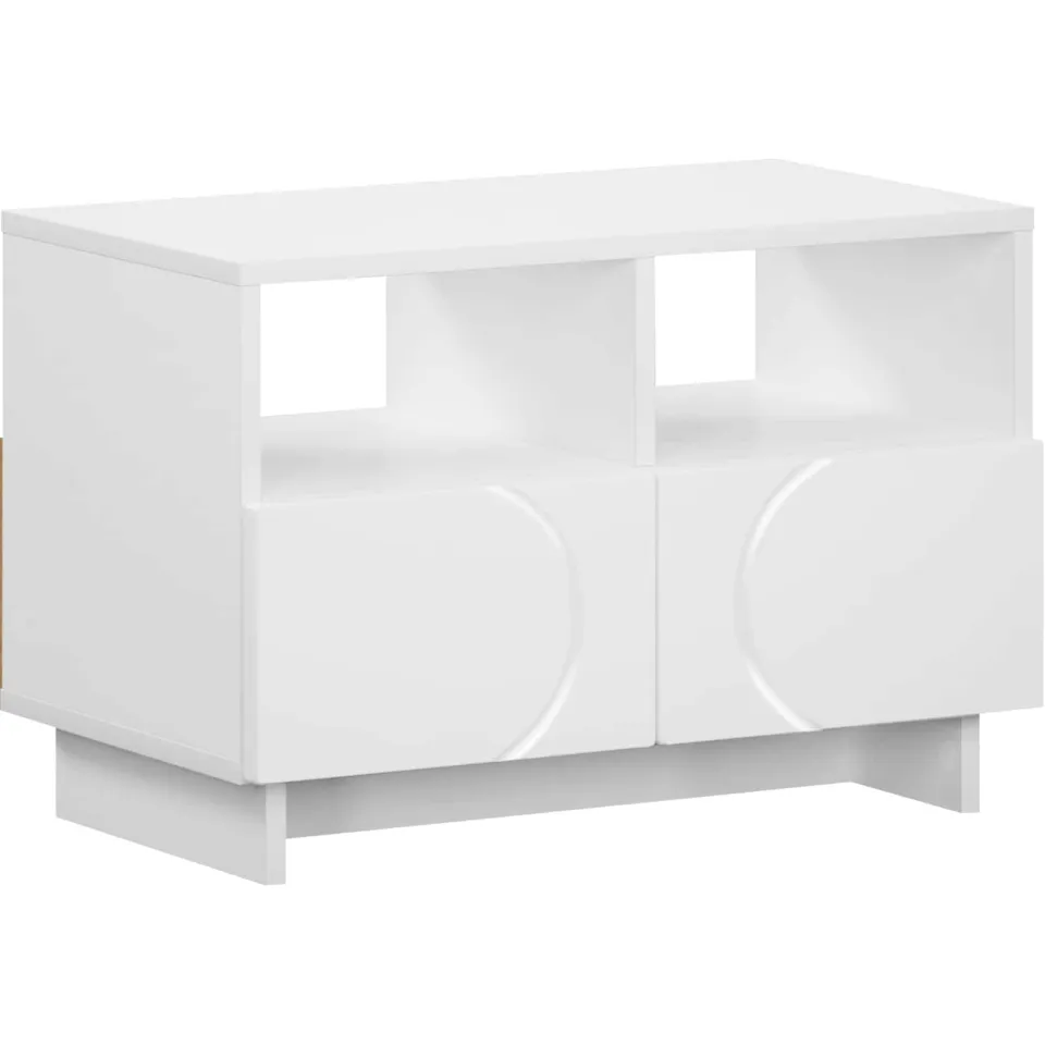 vidaXL TV-standaard 60 x 34.5 x 40 cm Wit Bewerkt hout, foto 3