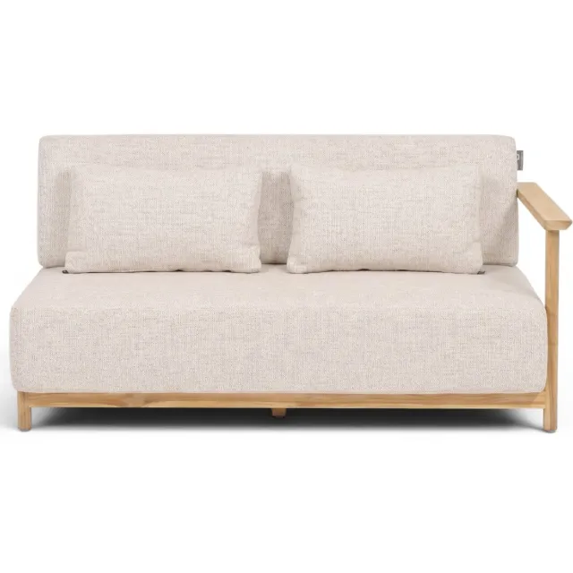 Apple Bee St Lucia Bankdeel Links | 158 x 82 x 61 cm Naturel