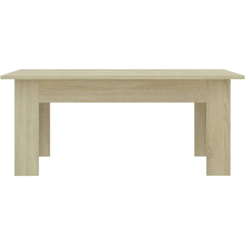 vidaXL Salontafel 100x60x42 cm bewerkt hout sonoma eikenkleurig, foto 3