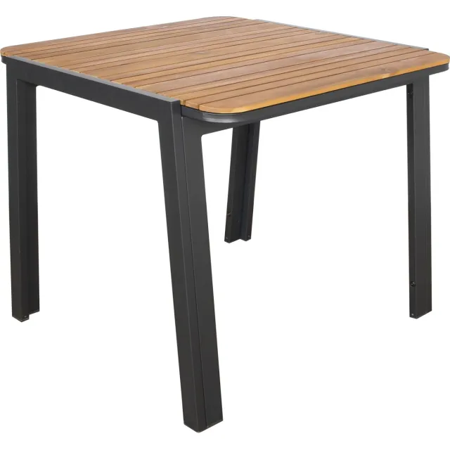 SenS-Line Dexter tuintafel 90x90cm acacia FSC 100% Grijs : Bruin