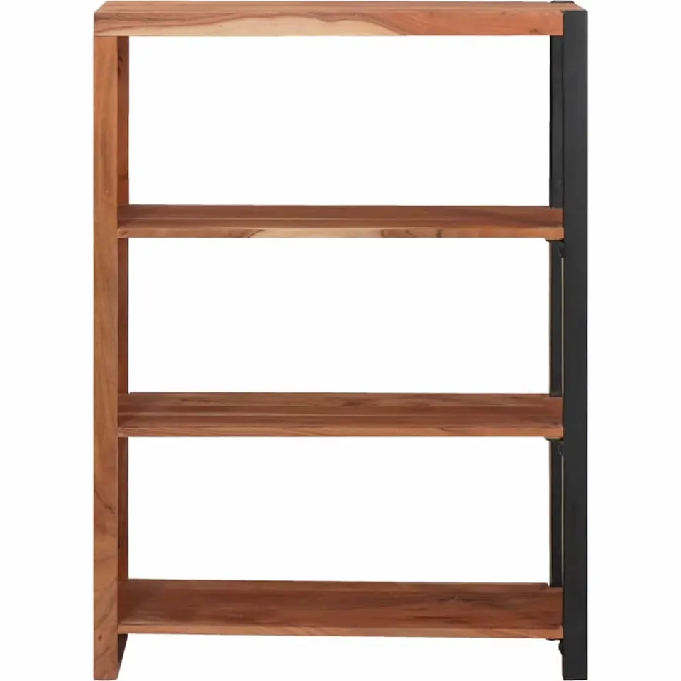 vidaXL Boekenkast Bruin 80 x 30 x 110 cm Massief Acaciahout, foto 2