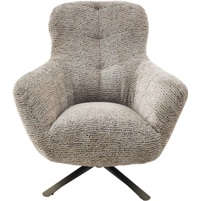 Starfurn Fauteuil Nena - Bruin - 88x86x96 cm