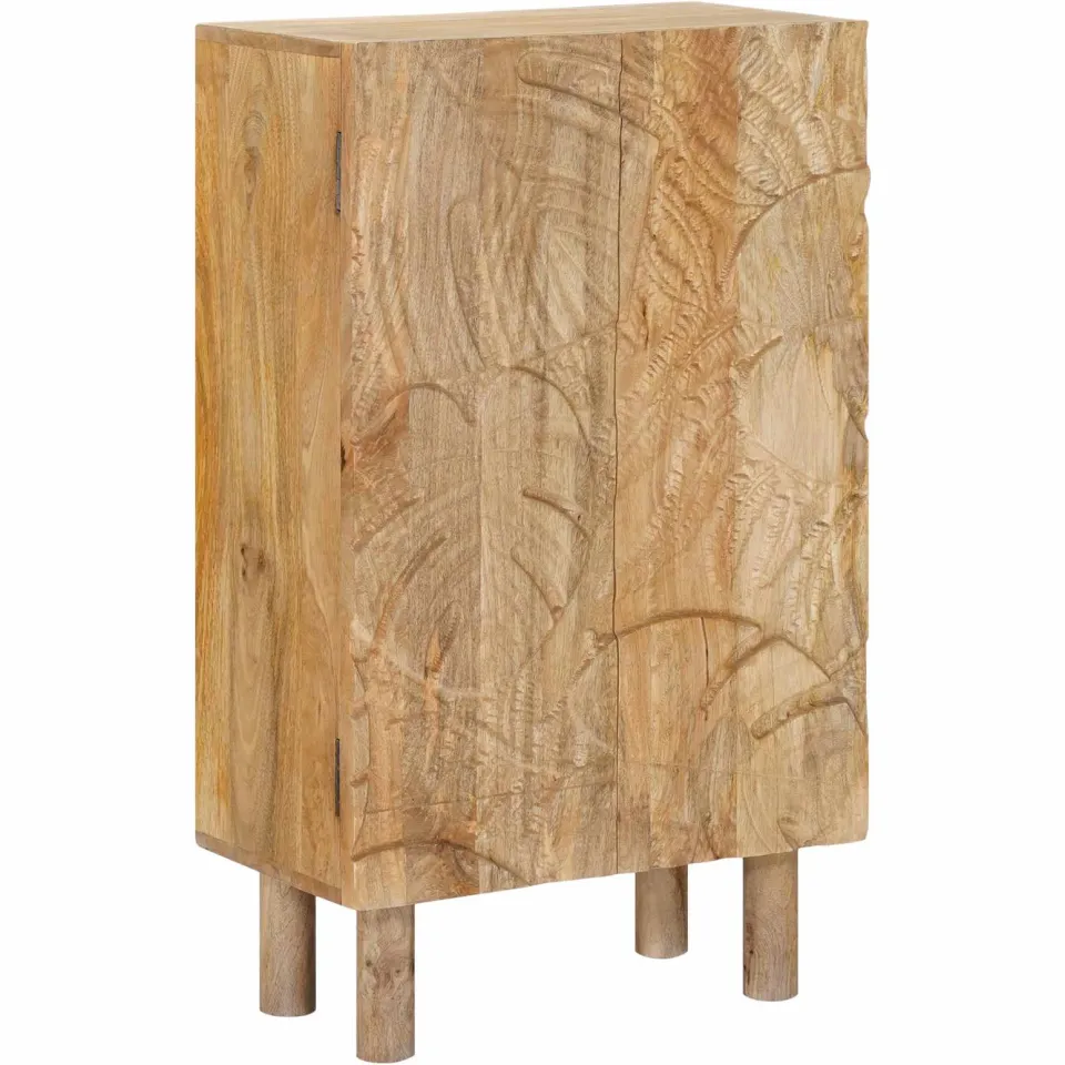 vidaXL Hoge kast 53 x 30 x 90 cm bruin, foto 3