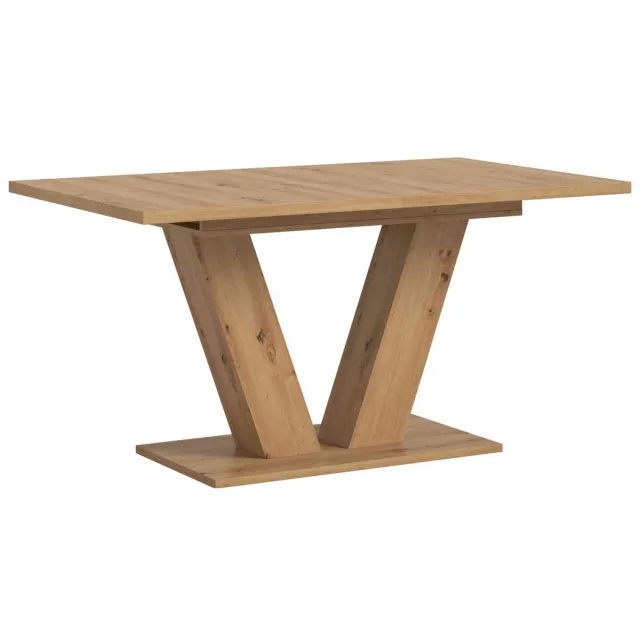 Furnilux Motion eettafel V uitschuifbaar Artisan NB Artisan NB - 90x150x76cm Bruin