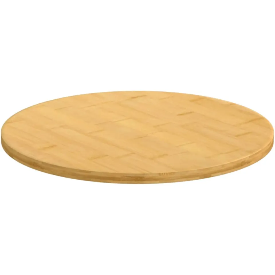 vidaXL Tafelblad Ø 30x1,5 cm bamboe bruin, foto 2
