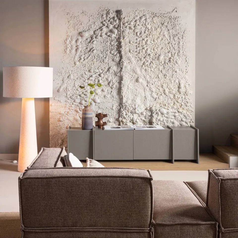 WOOOD Brock tv-meubel warmgrijs warm grey, foto 3