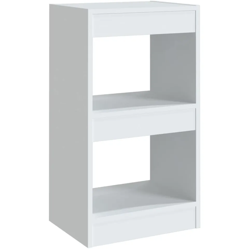 vidaXL Boekenkast/kamerscherm 40x30x72 cm wit