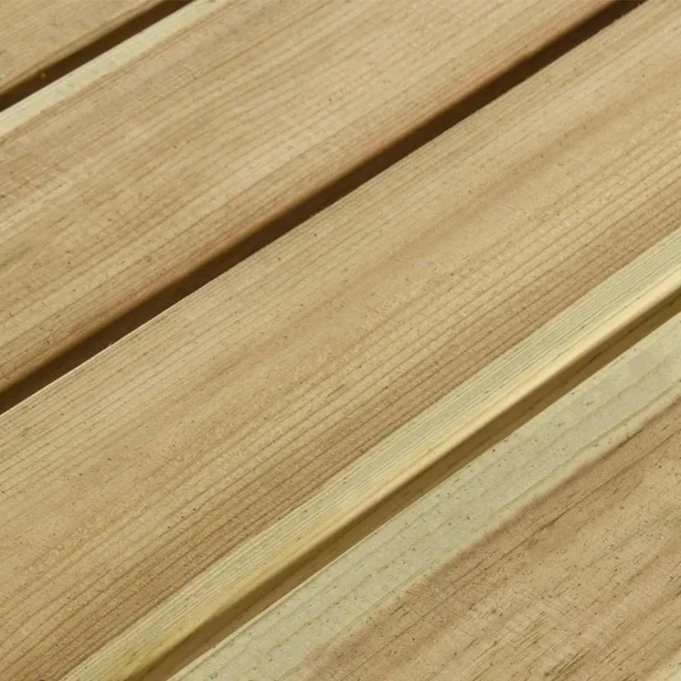 vidaXL Picknicktafel met banken 220x122x72 cm geïmpregneerd grenenhout bruin, foto 4