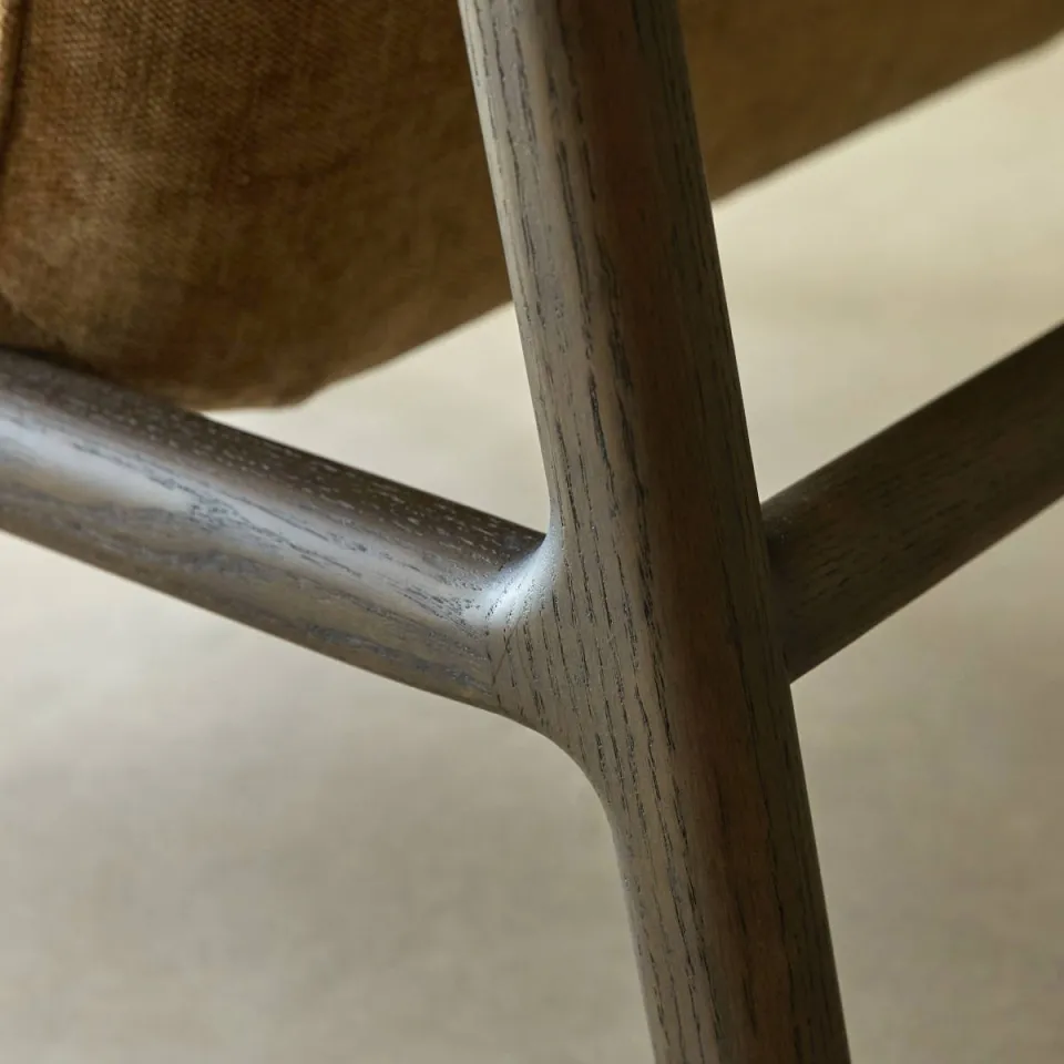 Tikamoon Emma - Fauteuil Bruin