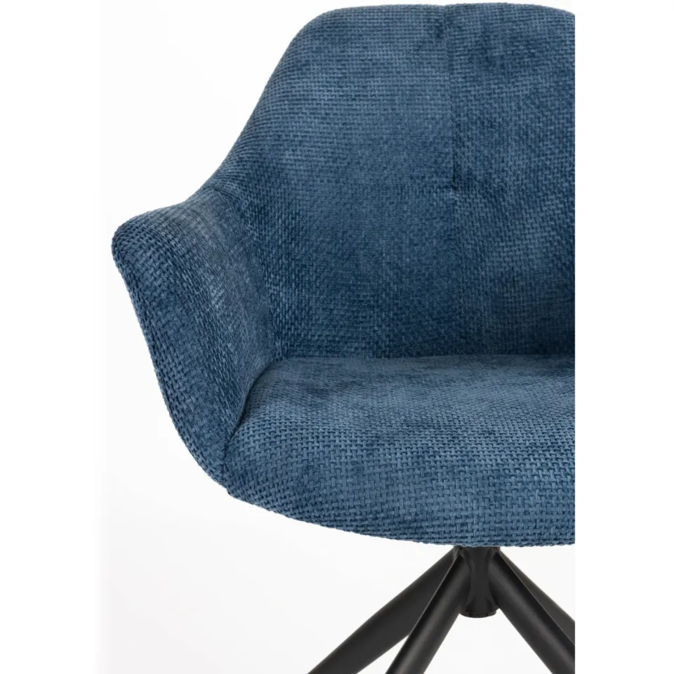 Housecraft Living Wiz eetkamerstoel blauw, foto 7