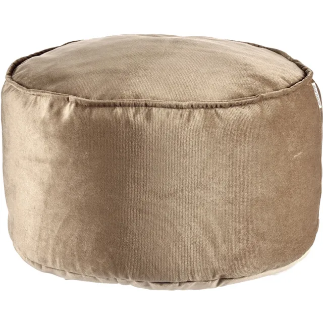 Giftdecor Poef Beige Polyester polyestyreen (60 x 35 x 60 cm)