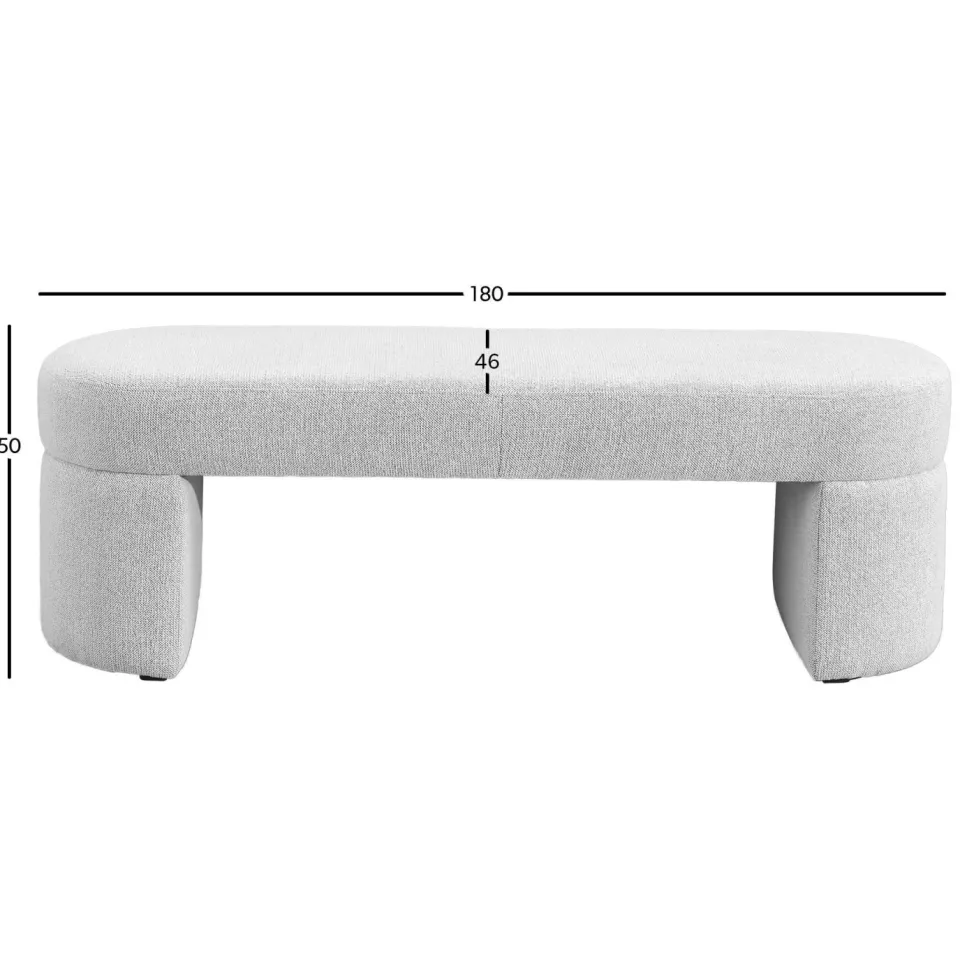 NOUS Living Nice eetkamerbank beige