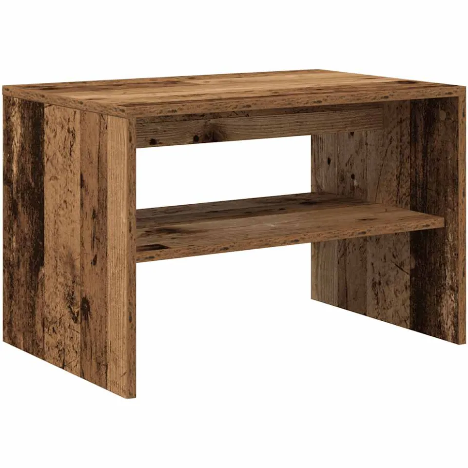 vidaXL Tv-meubel 60x40x40 cm bewerkt hout oud houtkleurig Bruin