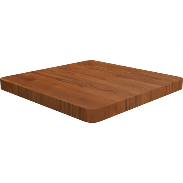 vidaXL Tafelblad vierkant 50x50x4cm behandeld eiken donkerbruin