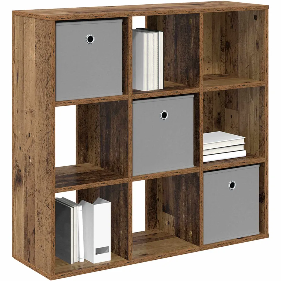 vidaXL Dressoir Oudhout 88,5 x 29 x 84,5 cm Bruin