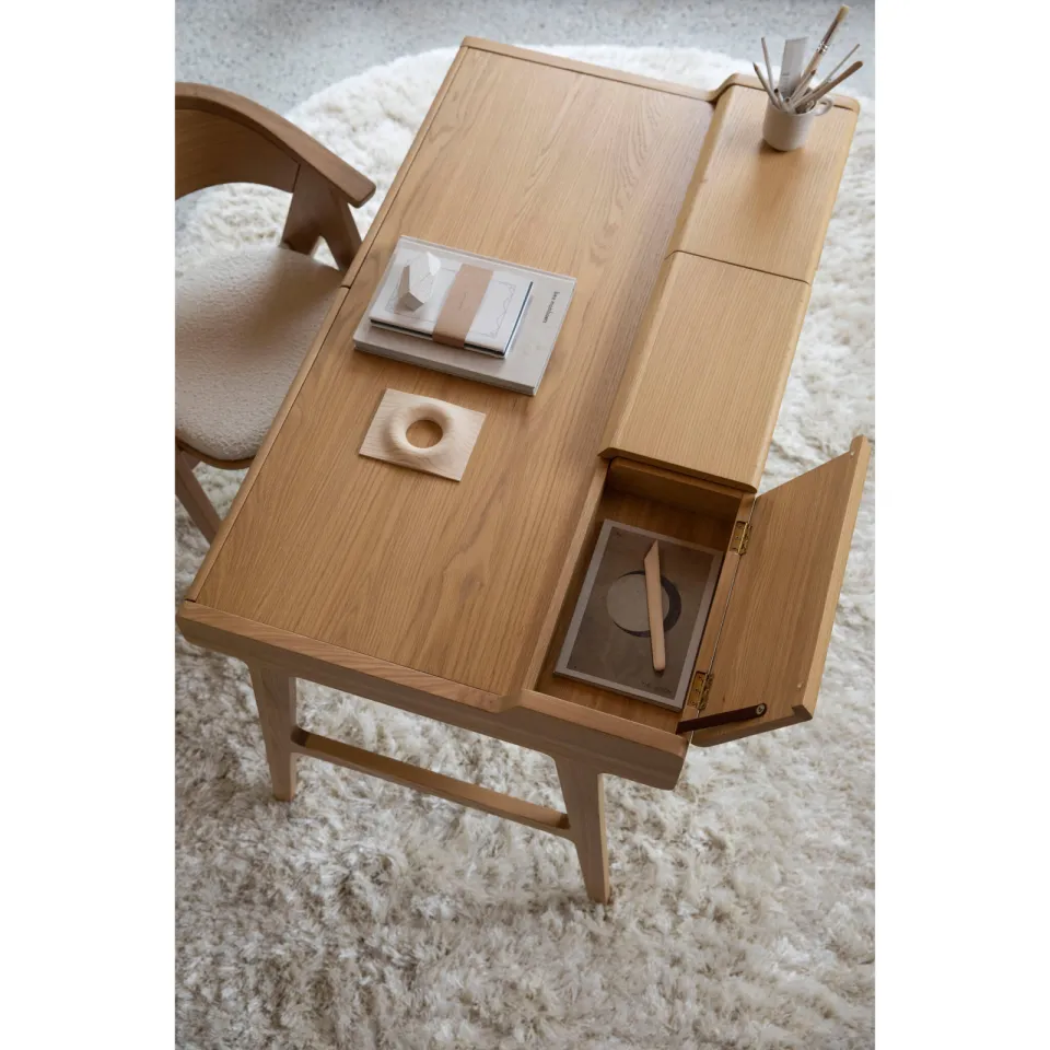 Zuiver bureau Kaat beige, foto 4