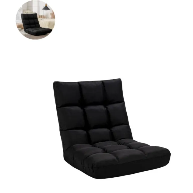 GranMaison Fauteuil - Relaxzetel - Relaxstoel - Relaxfauteuil - Stoel - Voor één Persoon - Zwart