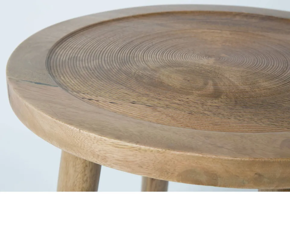 Zuiver Dendron bijzettafel bruin, foto 6