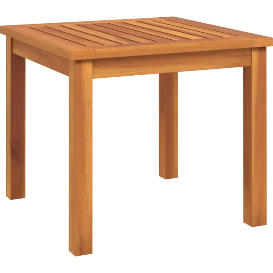 vidaXL Salontafel 40x40x36 cm massief acaciahout bruin, foto 3
