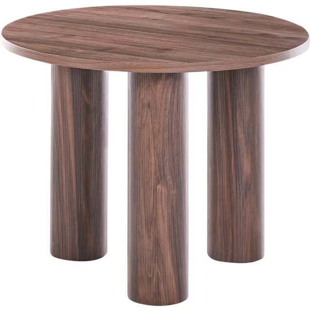 Beliani SENOIA - Salontafel - Donkerbruin - ø 60 cm - MDF