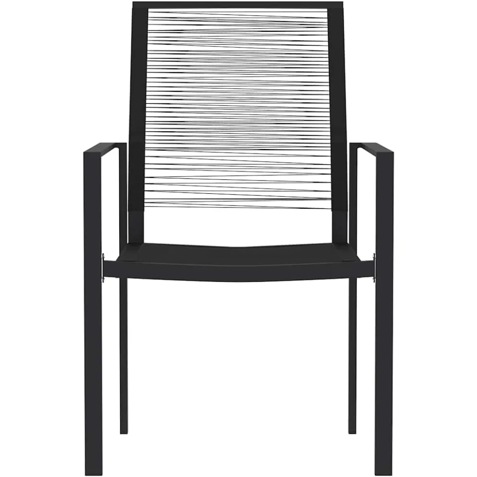 vidaXL 5-delige Tuinset zwart, foto 4