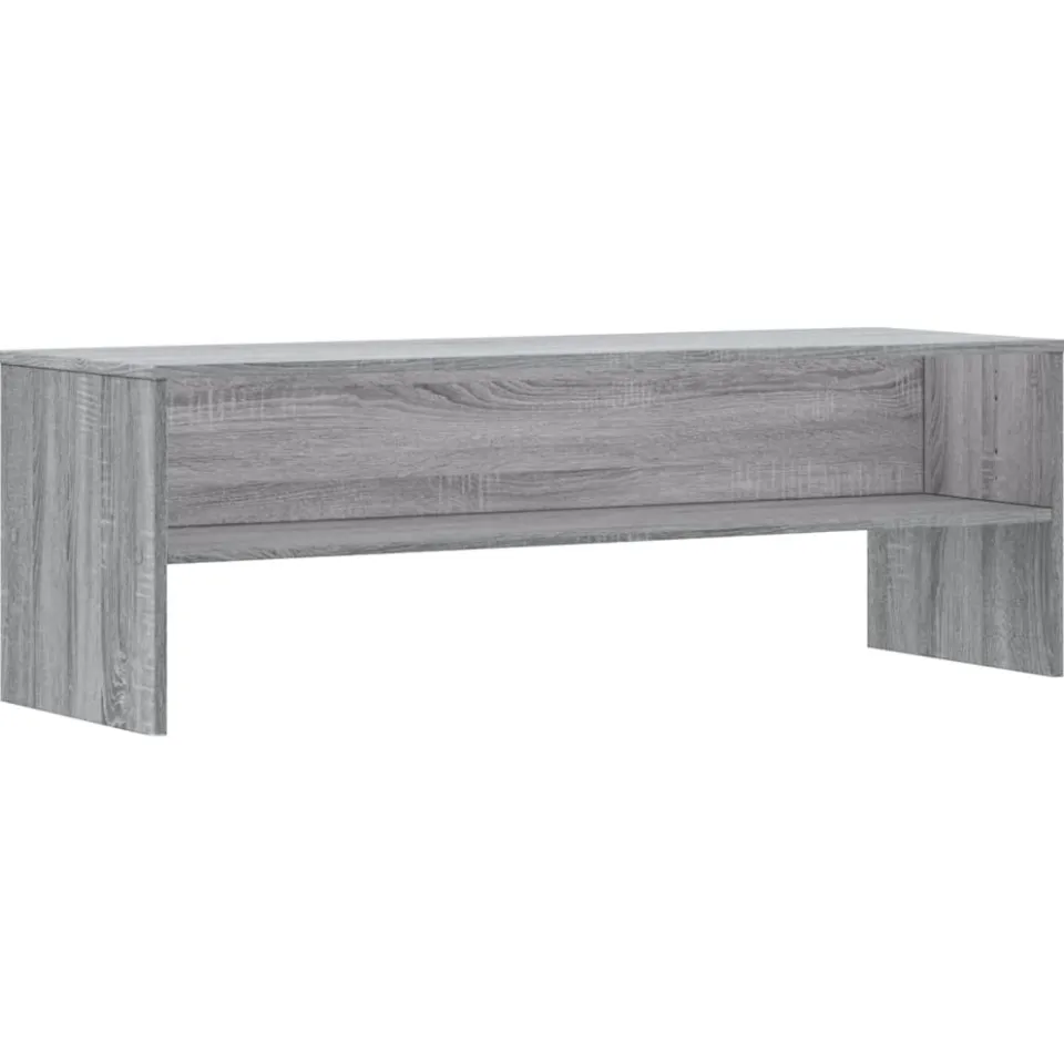 vidaXL Tv-meubel 120x40x40 cm bewerkt hout grijs sonoma eikenkleurig, foto 3