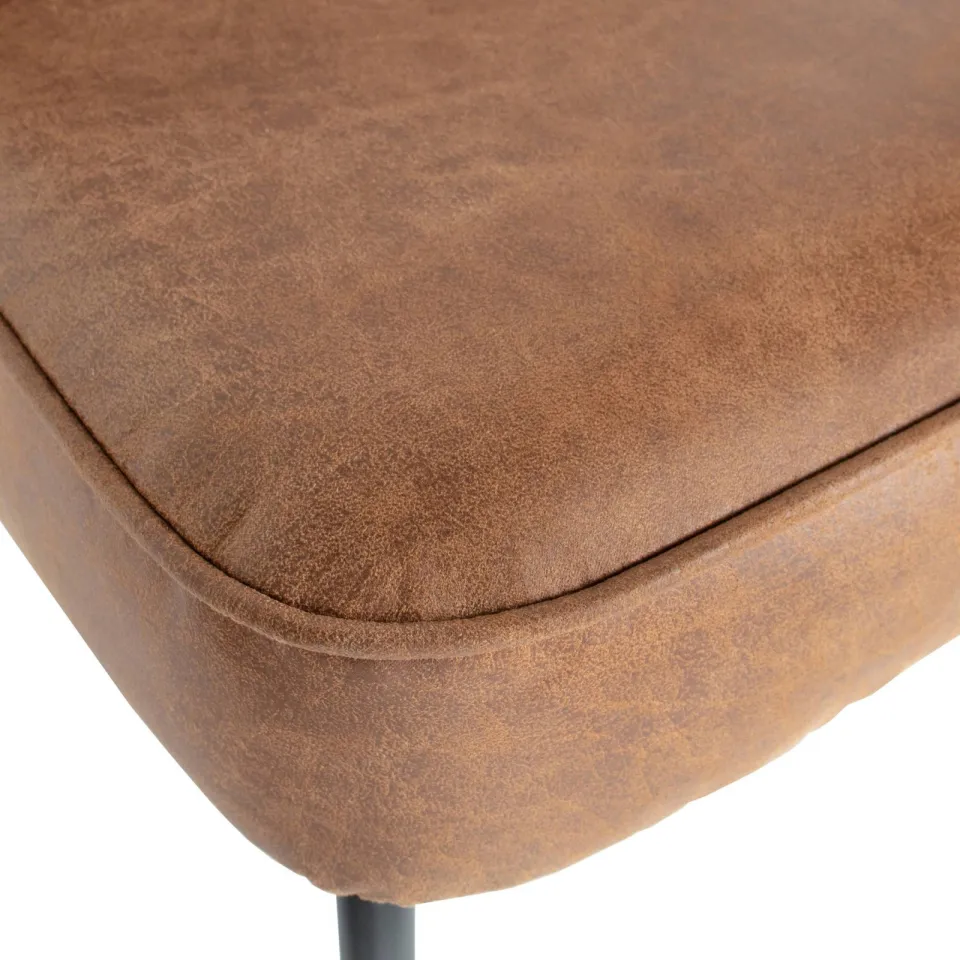 WOOOD Vogue eetkamerstoel cognac, foto 7