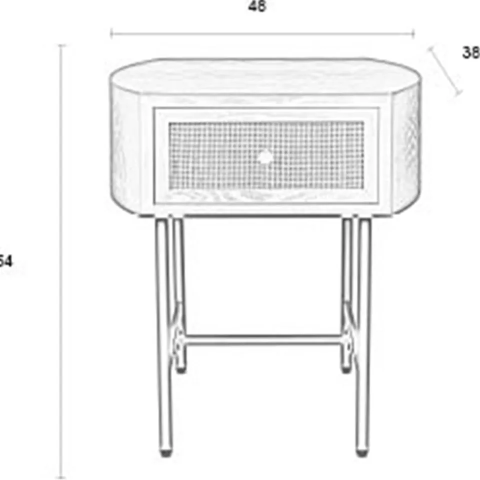 Housecraft Living Amaya bijzettafel beige, foto 4