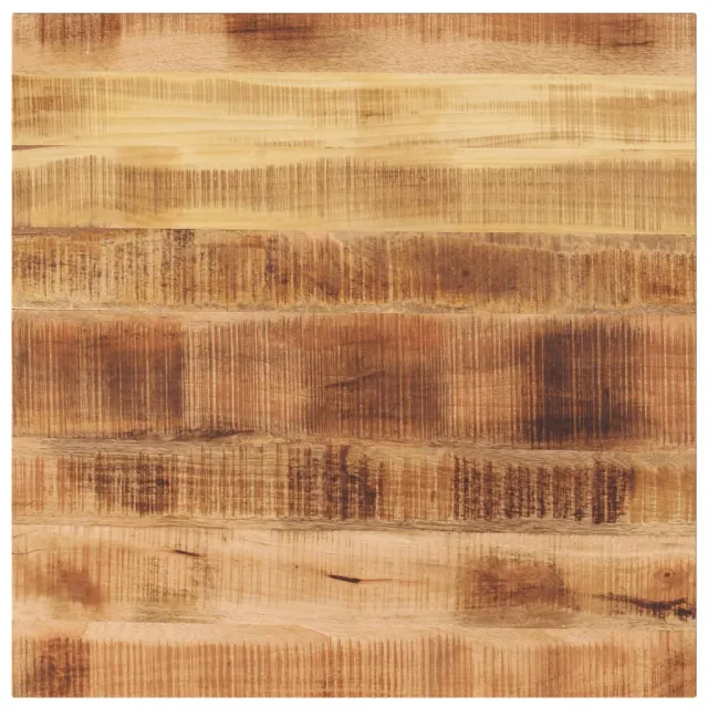 vidaXL Tafelblad vierkant 80x80x3,8 cm massief ruw mangohout Bruin