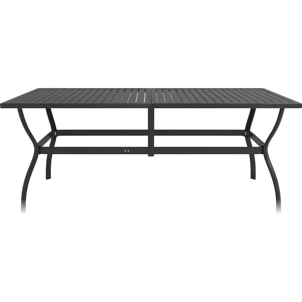 vidaXL Tuintafel 190x80x72 cm staal antraciet, foto 2