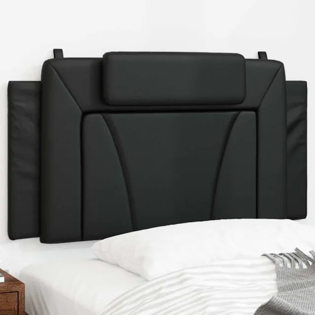 vidaXL Hoofdbordkussen "Viana" 100 cm kunstleer zwart