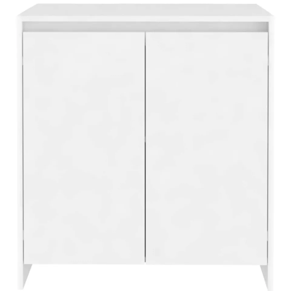 vidaXL Dressoir 70x41x75 cm bewerkt hout wit, foto 4