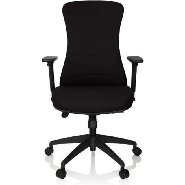hjh office Office XT PRO - Professionele bureaustoel - Zwart - Stof
