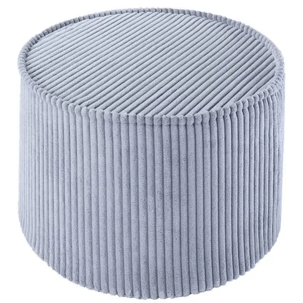 Wigiwama Bosbessenblauwe Poef bosbessenblauw