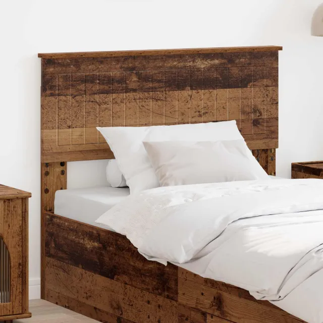 vidaXL Hoofdbord Oud Hout Bewerkt hout Bruin
