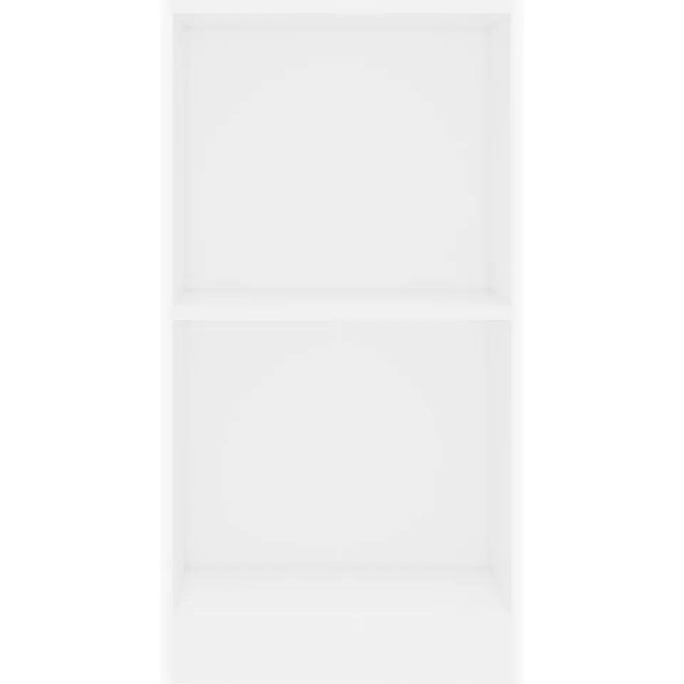 vidaXL Boekenkast 40x24x75 cm bewerkt hout wit, foto 4