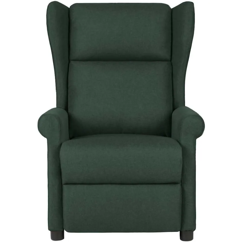 vidaXL Massagestoel stof donkergroen groen, foto 2