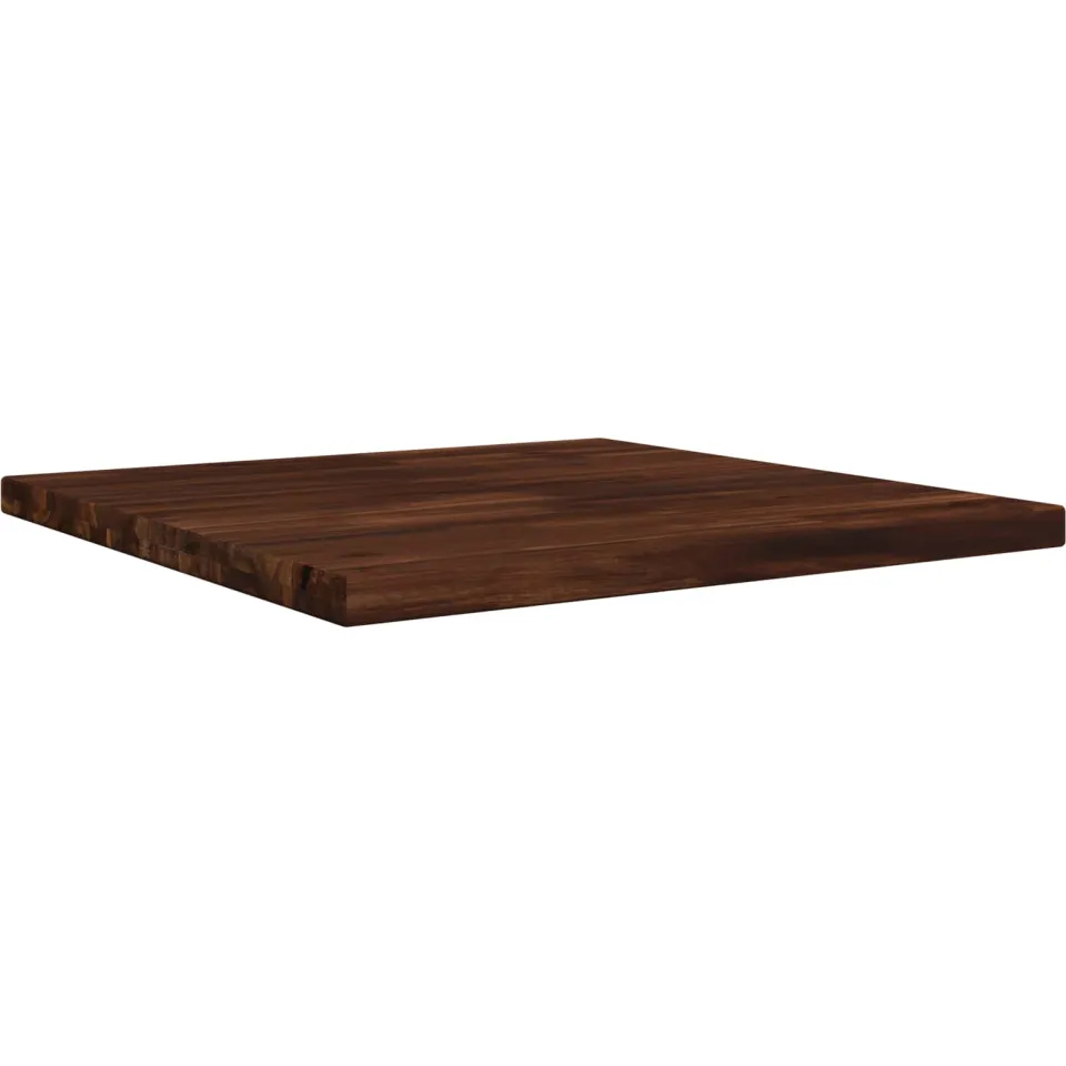 vidaXL Rechthoekig Tafelblad 70 x 70 x 3,2 cm Vierkant Bruin