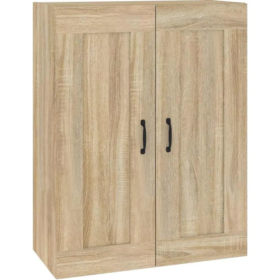 vidaXL Hangkast 69,5x32,5x90 cm sonoma eikenkleurig Bruin