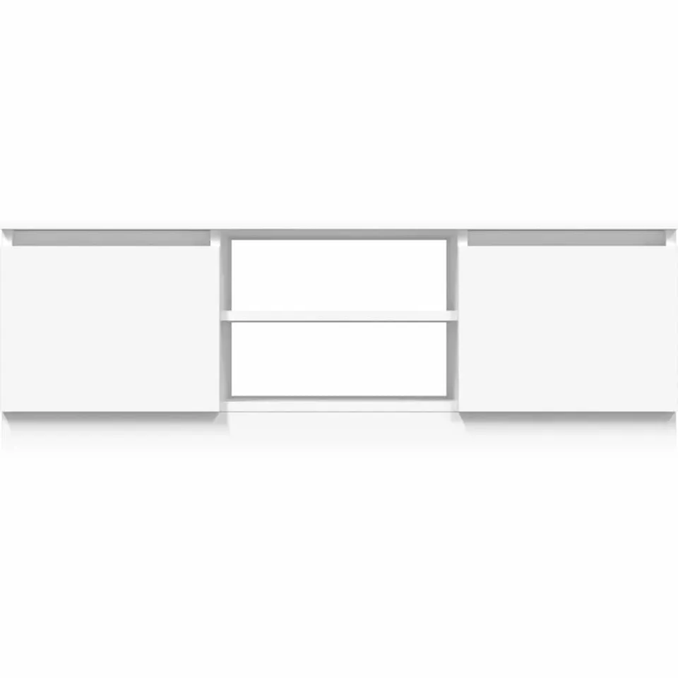 vidaXL Tv-meubel met deur 102x30x36 cm wit, foto 3