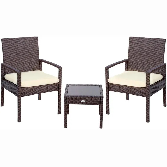Aktive Tafelset met 2 fauteuils Aktive Black