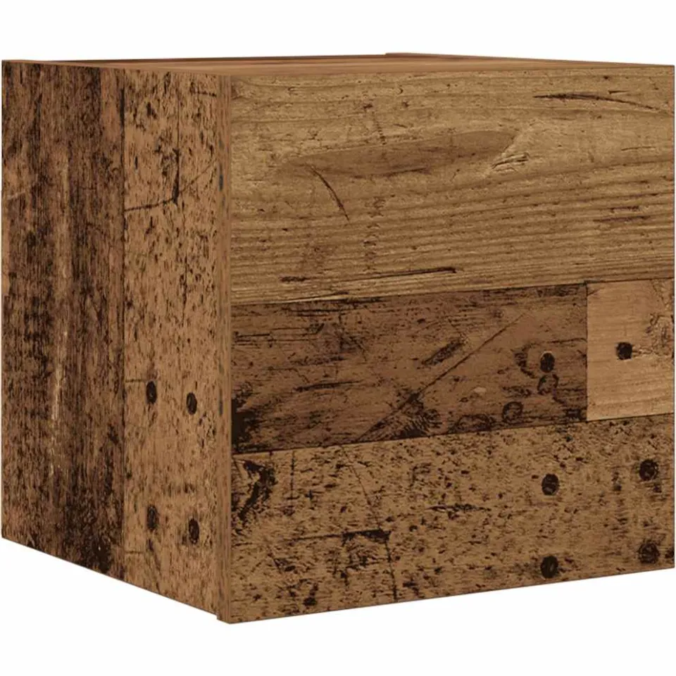 vidaXL Tv-wandmeubel 30,5x30x30 cm oud houtkleurig bruin, foto 3
