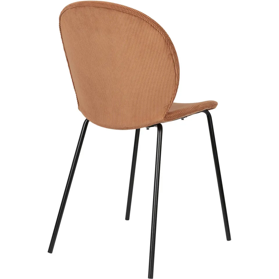 Zuiver Bonnet eetkamerstoel terracotta, foto 4
