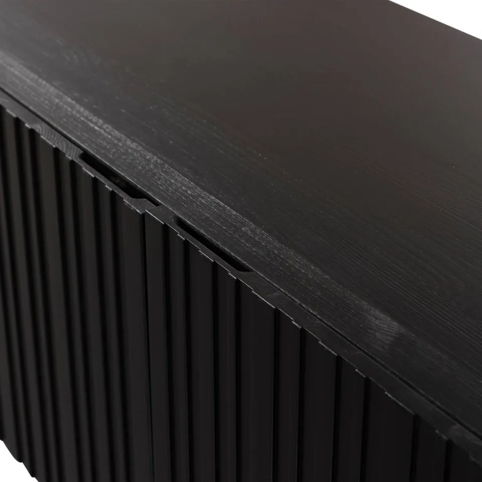 WOOOD Grand Gravure tv-meubel zwart, foto 6