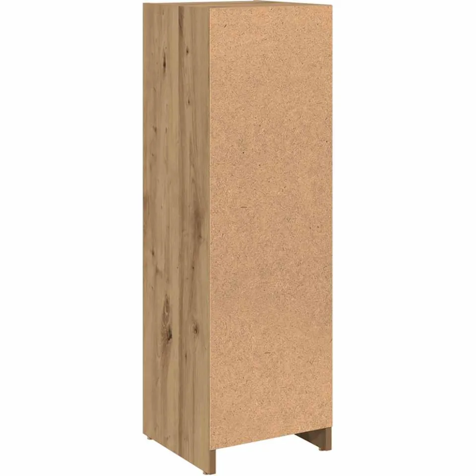 vidaXL Badkamerkast 30x30x95 cm bewerkt hout artisanaal eikenkleur, foto 4