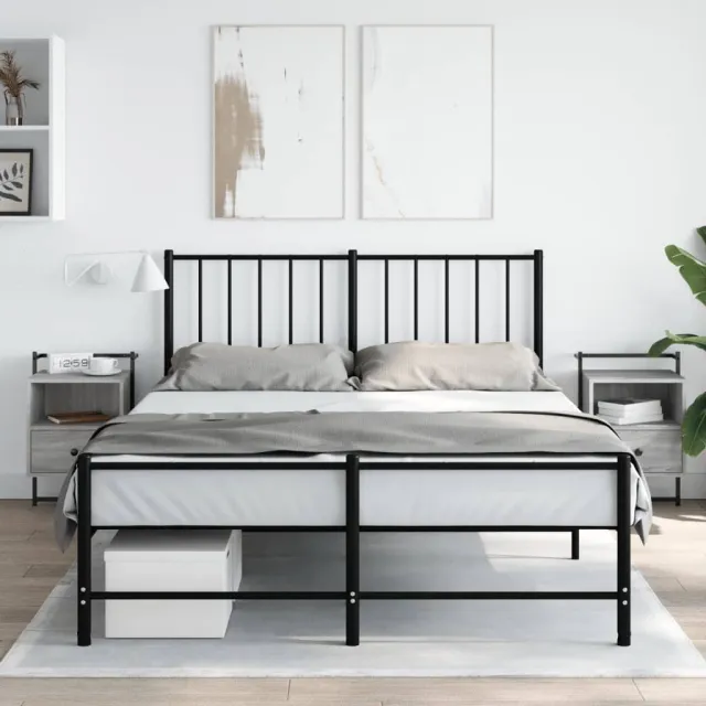 vidaXL Nachtkastjes 2 st wandgemonteerd 40x30x61 cm hout grijs sonoma