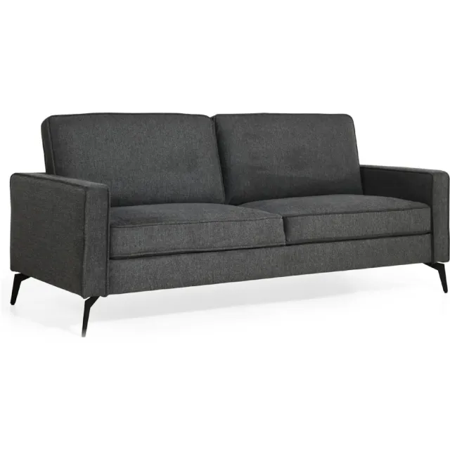Nest of Nora Linnen 2.5-zits bank Nevi - Comfortabele sofa - Linnen antraciet